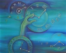 Pause, Painting by Rupal Buch, Acrylic & Oil on Canvas, 24 x 30  inches